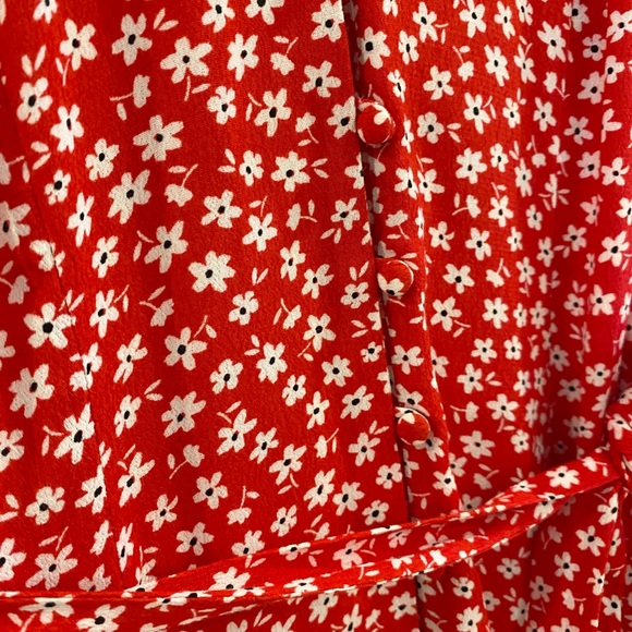 Sportsgirl Cherry Red Mini Dress size 6 - Picture 3 of 5